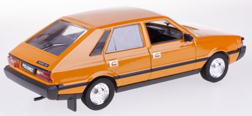 МОДЕЛЬ DAFFI POLONEZ FSO PRL ОРАНЖЕВЫЙ МЕТАЛЛ