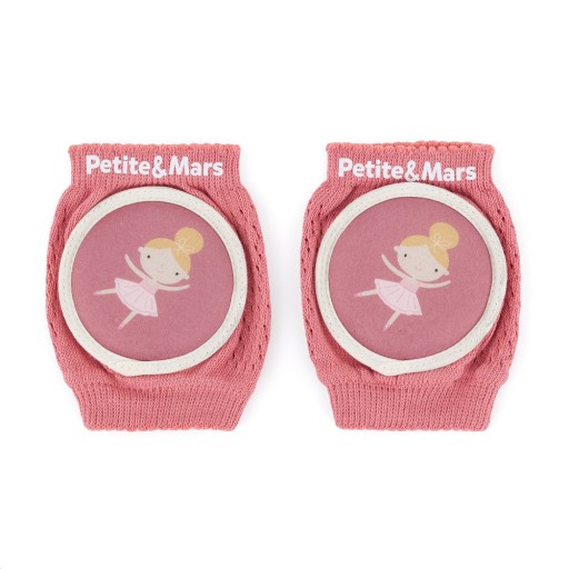Детские колготки Petite&Mars, розовые, хлопок, размер 74
