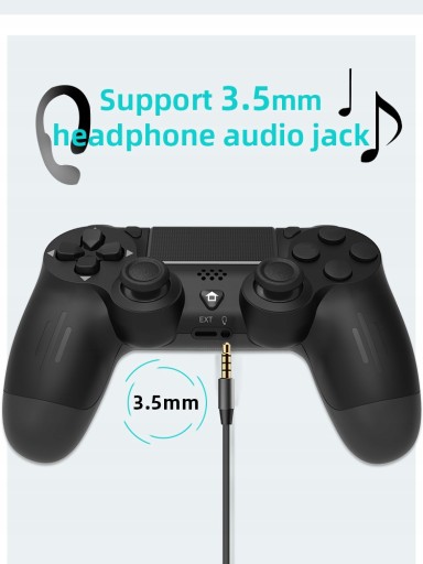Совместим с беспроводным игровым контроллером PS4.