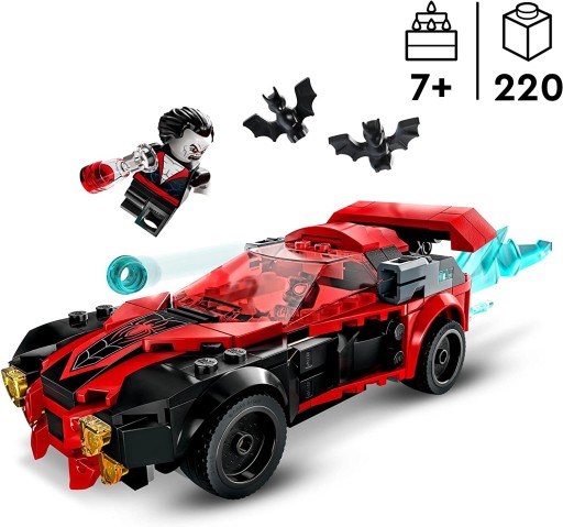 LEGO Marvel Майлз Моралес против Морбиуса 76244