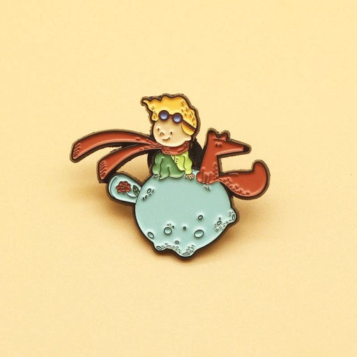 Брошь-значок Little Prince Fox B-612 PL