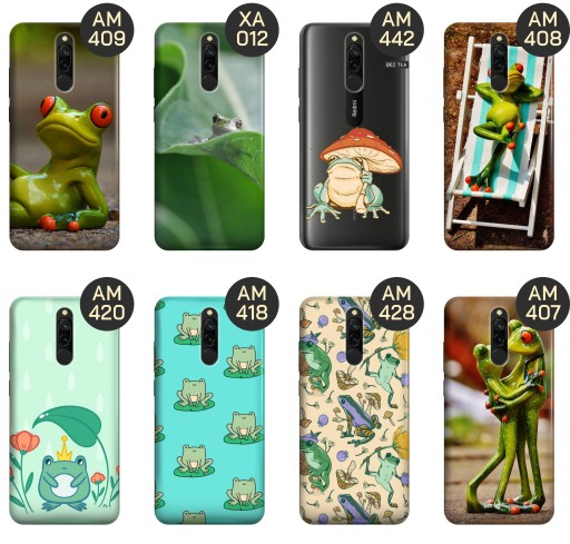 ЧЕХОЛ ДЛЯ XIAOMI REDMI 8 PATTERNS FROG FROG FROG КОРПУС КРЫШКА КРЫШКА