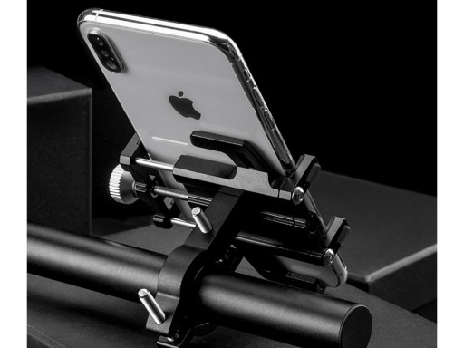 MOCNY UCHWYT NA ROWER MOTOR ROWEROWY DO TELEFONU TELEFON ZACISK PEWNY CHWYT