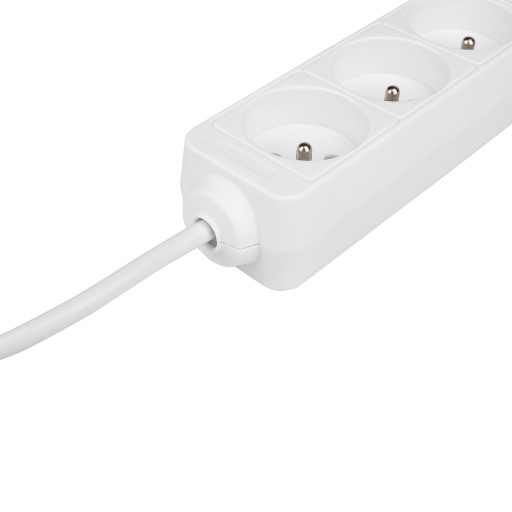 Przedłużacz listwa biały 3x230V 3m z/u
