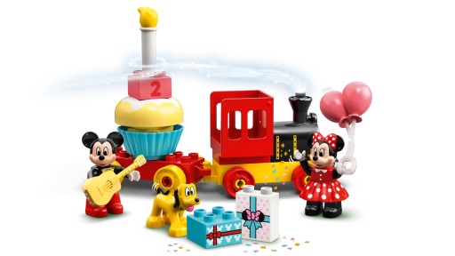 LEGO DUPLO 10941 Поезд на день рождения Микки и М.