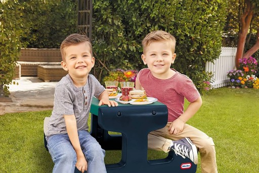 СТОЛ ДЛЯ ПИКНИКА LITTLE TIKES 4 человека. СТОЛ 174063 ДЛЯ ДЕТСКОЙ ПЛОЩАДКИ ATES