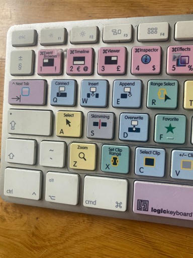 Клавиатура Apple A1243 Final Cut qwerty pl