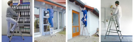 Алюминиевая лестница KRAUSE CORDA 1х4 2,80 м арт. 705