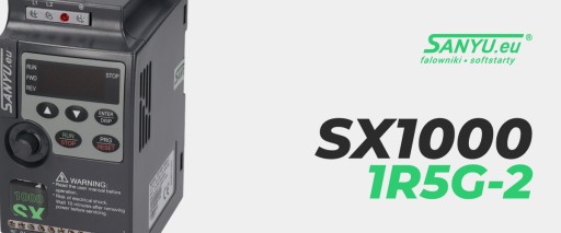 Инвертор SANYU SX1000-1R5G-2 (1х230В, 1,5кВт)