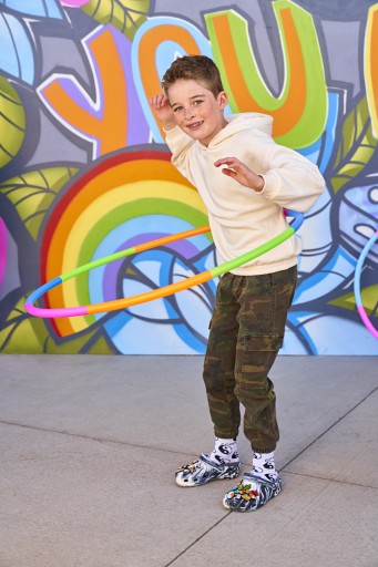 Детская обувь Сабо Crocs SPRAY CAMO CLOG 32-33