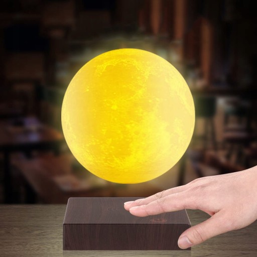 3D НОЧНИК ПЛАВАЮЩАЯ ЛУНА СВЕТИЛЬНИК 3 ЦВЕТА ДЛЯ ДЕТЕЙ
