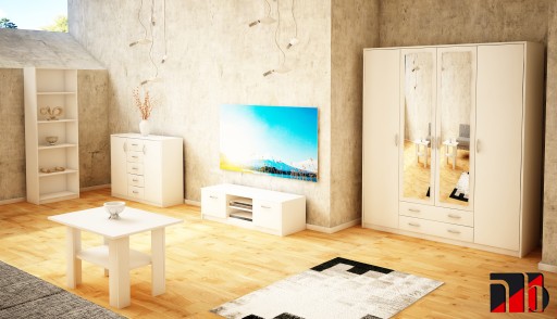 DESK белый стол с полкой B001 WHITE ПРОИЗВОДИТЕЛЬ