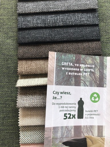 Ekologiczna Tkanina Obiciowa GRETA 885 Plecionka Odporna na Zaciągnięcia