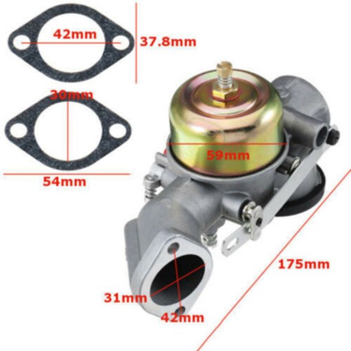КАРБЮРАТОР BRIGGS & STRATTON 491031 490499 491026