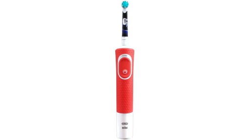 Детская электрическая зубная щетка Oral-B для машинок + наклейки