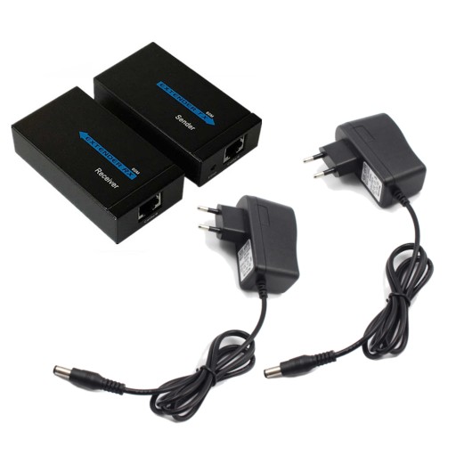 Удлинитель HDMI, 60 м, удлинительный кабель RX TX LAN, сетевой кабель RJ-45 CAT5E/6