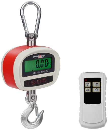 Подвесные весы с дистанционным управлением 300 кг - LCD