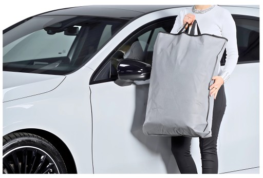 Pokrowiec na Samochód Coupe M2 430-455 Auto Plandeka Practic 3 Warstwy Pasy