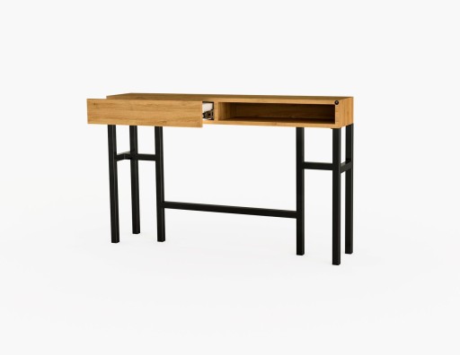 KONSOLA 130 cm DREWNO LITE DĄB OLCHA SKD-302