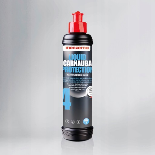 Menzerna Liquid Carnauba Защитный полирующий воск для красок 250 мл