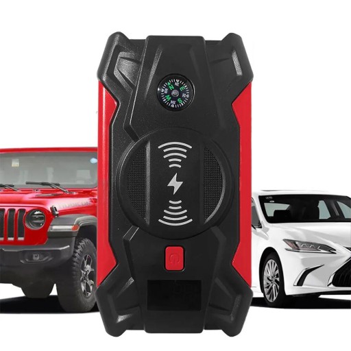 POWERBANK JUMP STARTER BOOSTER 20000MAH ФОНАРИК БЕСПРОВОДНАЯ ЗАРЯДКА