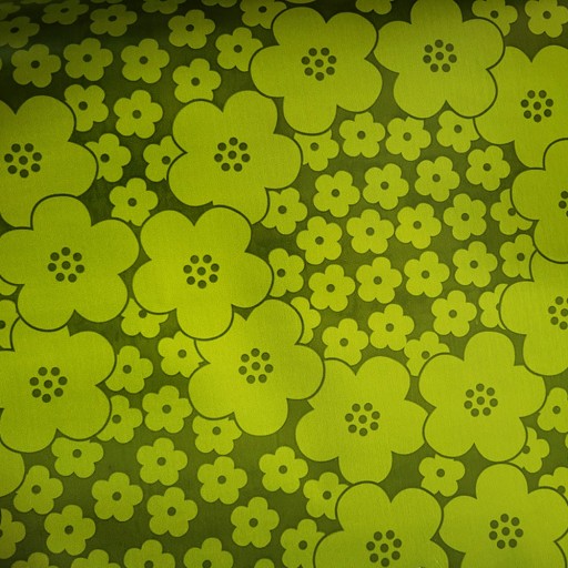 Papier kwiaty zielony do pakowania prezentów 57cmx