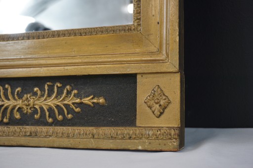 Zabytkowe lustro empire drewniane 88.5cm