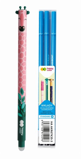 Набор Happy Color из 3 стержней для ручек диаметром 0,5 мм.