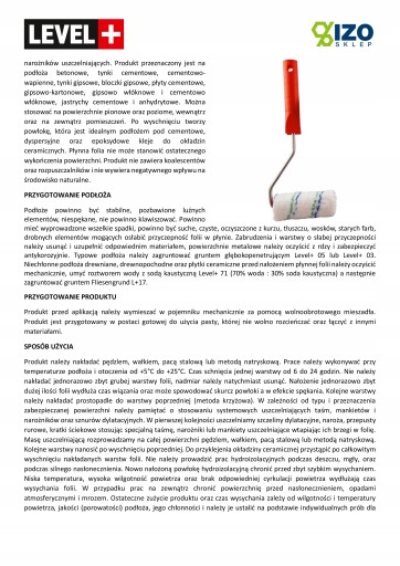 Folia w płynie 4kg Na Balkon Taras OSB L+19 + Wałek malarski