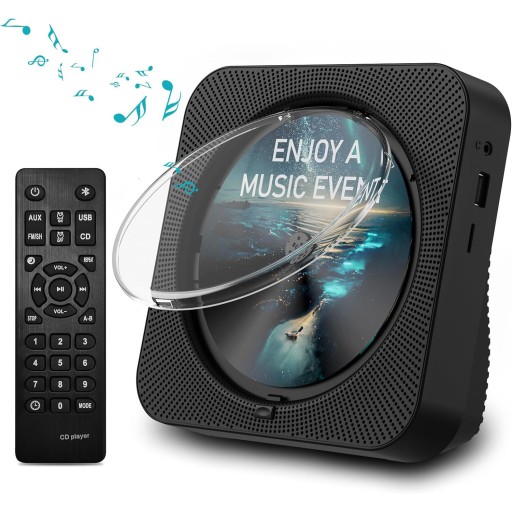 НАСТОЛЬНЫЙ ПОРТАТИВНЫЙ CD-ПЛЕЕР С BT-РАДИОПРИЕМНИКОМ И ПЕРЕДАТЧИКОМ