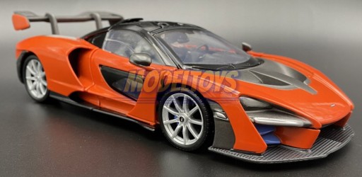 McLaren Senna 1:24 модель Motormax 79355 оранжевый