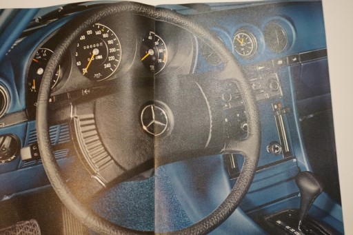 ПАПКА ПРОСПЕКТА Mercedes C107, 350 SLC, 450 SLC