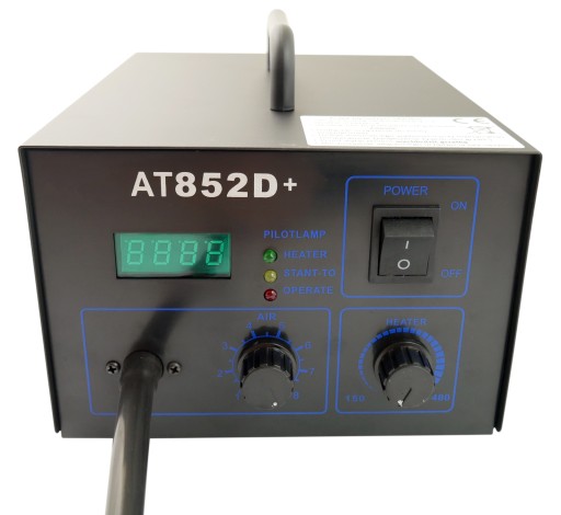 Сварочный аппарат для пластика AT-852D+ Набор для сварки пластика