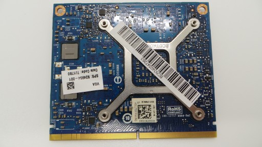 NVIDIA Quadro M1200 4 ГБ N17P-Q1-A2 SPS:924954-001