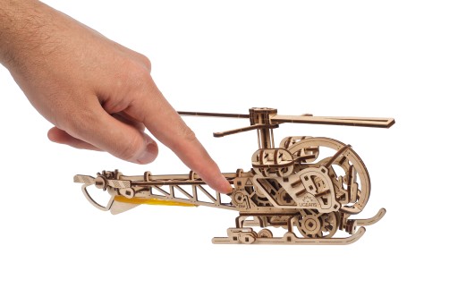 Механический 3D-пазл Мини-вертолет UGears