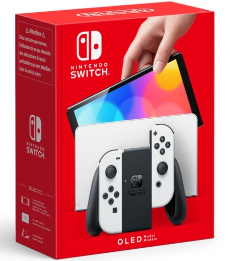 Konsola Nintendo Switch OLED biała Używana