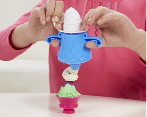 PLAY DOH DUŻY FABRYKA LODÓW ZAMEK LODZIARNIA XXL