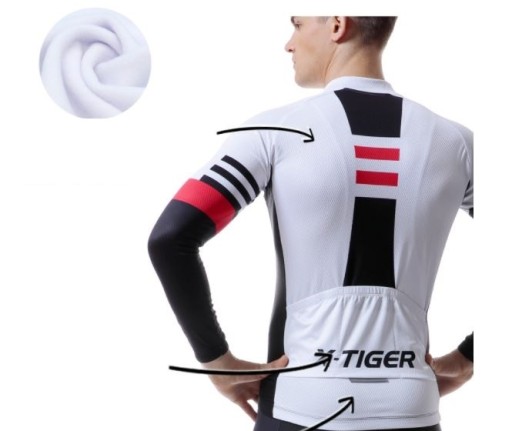 Bluza Rowerowa Męska Kolarska Na Wiosnę Termiczna Ocieplana X-Tiger Pro XXL