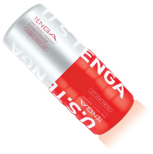 ULTRA SIZE TENGA ORIGINAL US DOUBLE HOLE CUP - POD