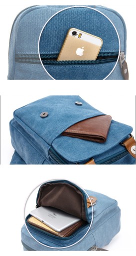 БОЛЬШОЙ ЖЕНСКИЙ РЮКЗАК СУМКА CANVAS BAG X740