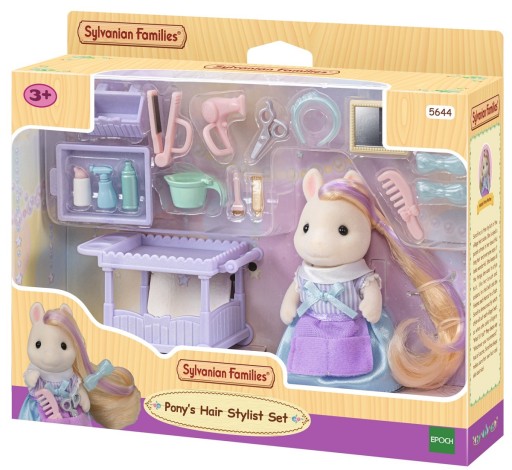 SYLVANIAN FAMILIES HAIR STYLING PONY 5644