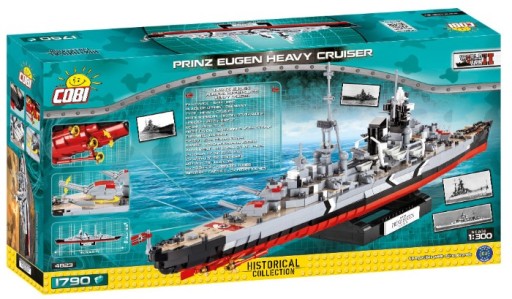 COBI BLOCKS 4823 НЕМЕЦКИЙ КОРАБЛЬ PRINZ EUGEN