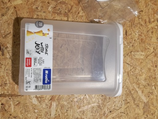 Rotho CLIC&LOCK Pudełko 1.5L Przezroczysty