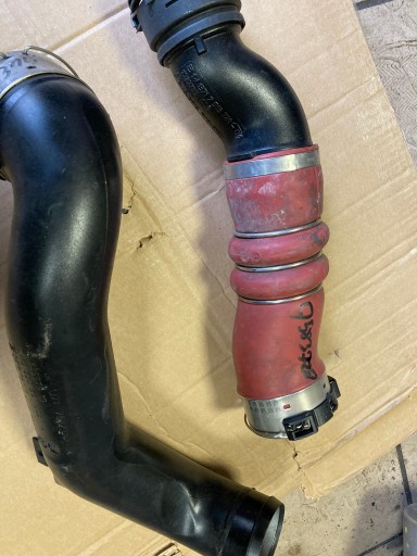 bmw f10 f11 f07 535i rura intercoolera 7582314