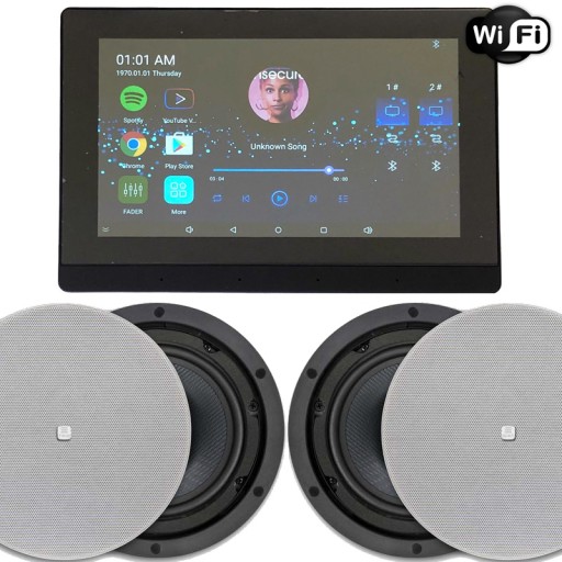 HIFI ИНТЕРНЕТ-РАДИО СКРЫТОГО МОНТАЖА WIFI BT APART