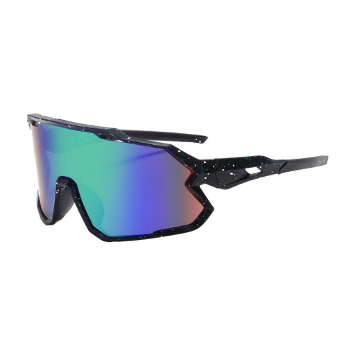 Okulary sportowe Okulary do jazdy Lekka oprawka PC Baseball Green Lens