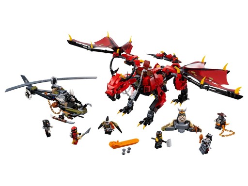 LEGO 70653 NINJAGO ДРАКОН ПЕРВБОРН, БЛОКИ