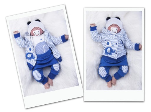 Bawełniany Komplet Body +Bluza +Spodnie 3-pak II gat. * 62