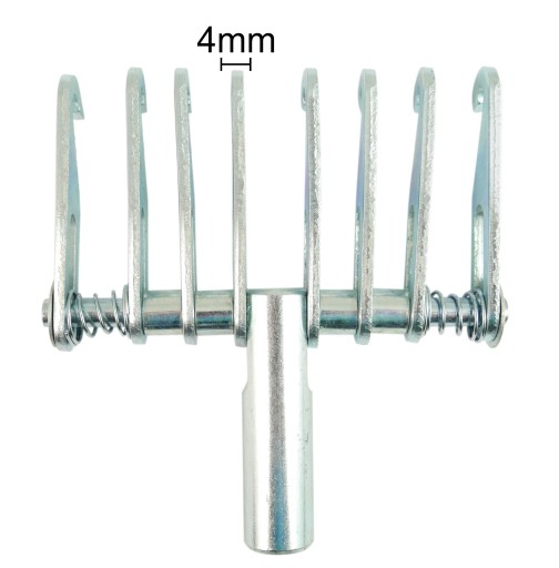DRUT FALISTY 25sz 320mm SZPON 8 hakowy 4mm ELEKTRODA drutu falistego 10mm