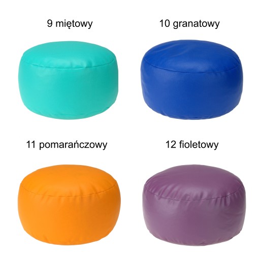 ПРОЧНЫЙ ПУФ-СТУЛ ПОДНОЖКА МИНИ-ВАЛИК 35x18см